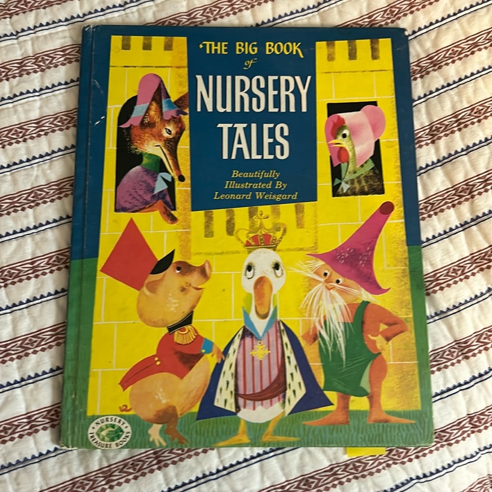 Antique The Big Book of Nursery Tales